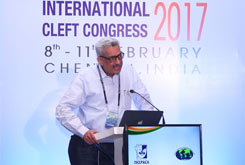Presenting  and chairing a session at International Cleft Congress 2017, a prestigious evnt for cleft surgeona held once in 4 years